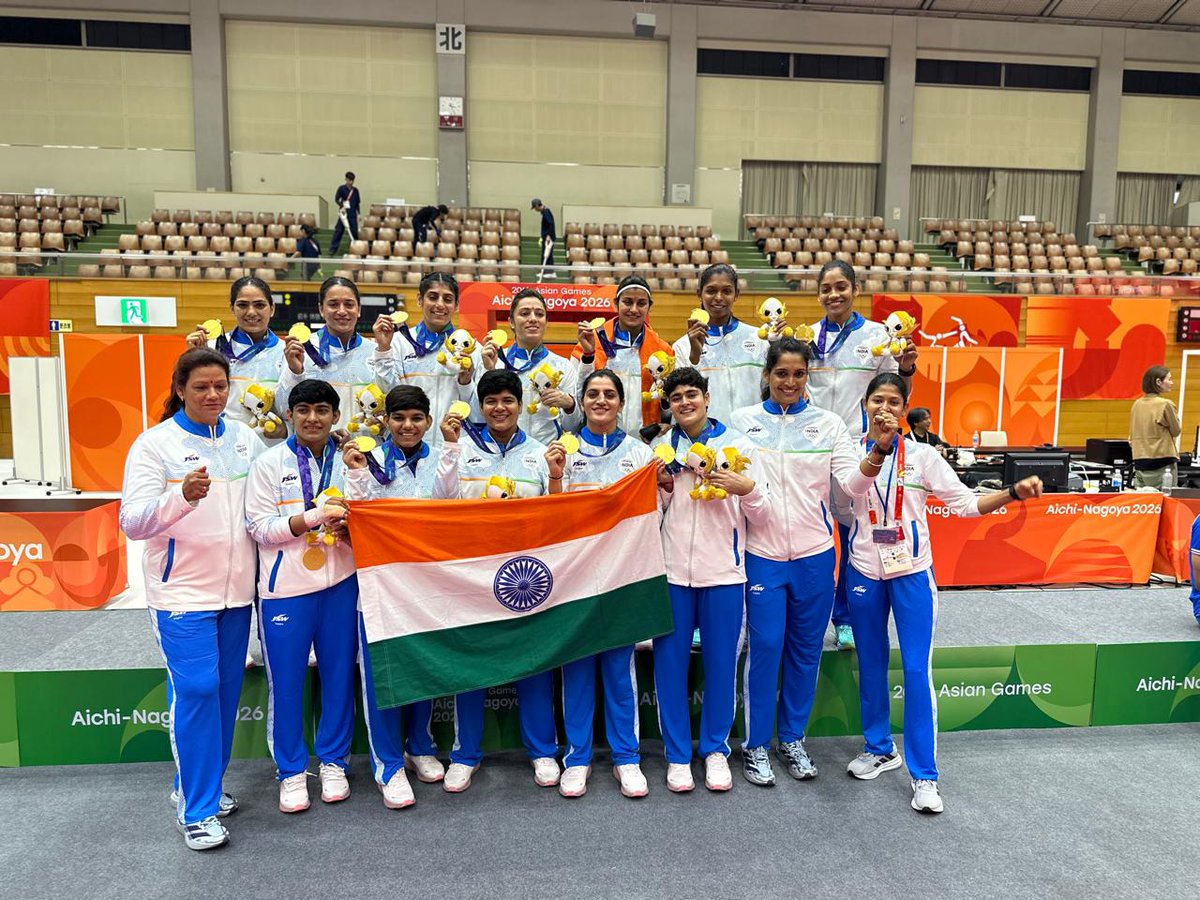 BSF_India's tweet photo. Seema Prahari Manisha made India &  BSF Proud

Constable Manisha Kumari of BSF, a member of the Indian Women's Kabaddi team, made the Nation & BSF proud by winning Gold🥇at the Asian Games 2026, Japan. India defeated formidable Iran in final.

A regular playing member of the team, Manisha 
exhibited exceptional skill, expertise & team camaraderie to make India triumph over its opponents. 

DG BSF and the entire Prahari Pariwar extend their heartiest congratulations to Manisha Kumari and the Indian Women’s Kabaddi Team for this outstanding achievement and for bringing laurels to the Nation.