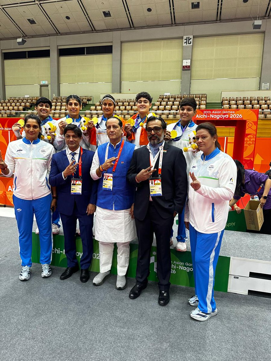 BSF_India's tweet photo. Seema Prahari Manisha made India &  BSF Proud

Constable Manisha Kumari of BSF, a member of the Indian Women's Kabaddi team, made the Nation & BSF proud by winning Gold🥇at the Asian Games 2026, Japan. India defeated formidable Iran in final.

A regular playing member of the team, Manisha 
exhibited exceptional skill, expertise & team camaraderie to make India triumph over its opponents. 

DG BSF and the entire Prahari Pariwar extend their heartiest congratulations to Manisha Kumari and the Indian Women’s Kabaddi Team for this outstanding achievement and for bringing laurels to the Nation.