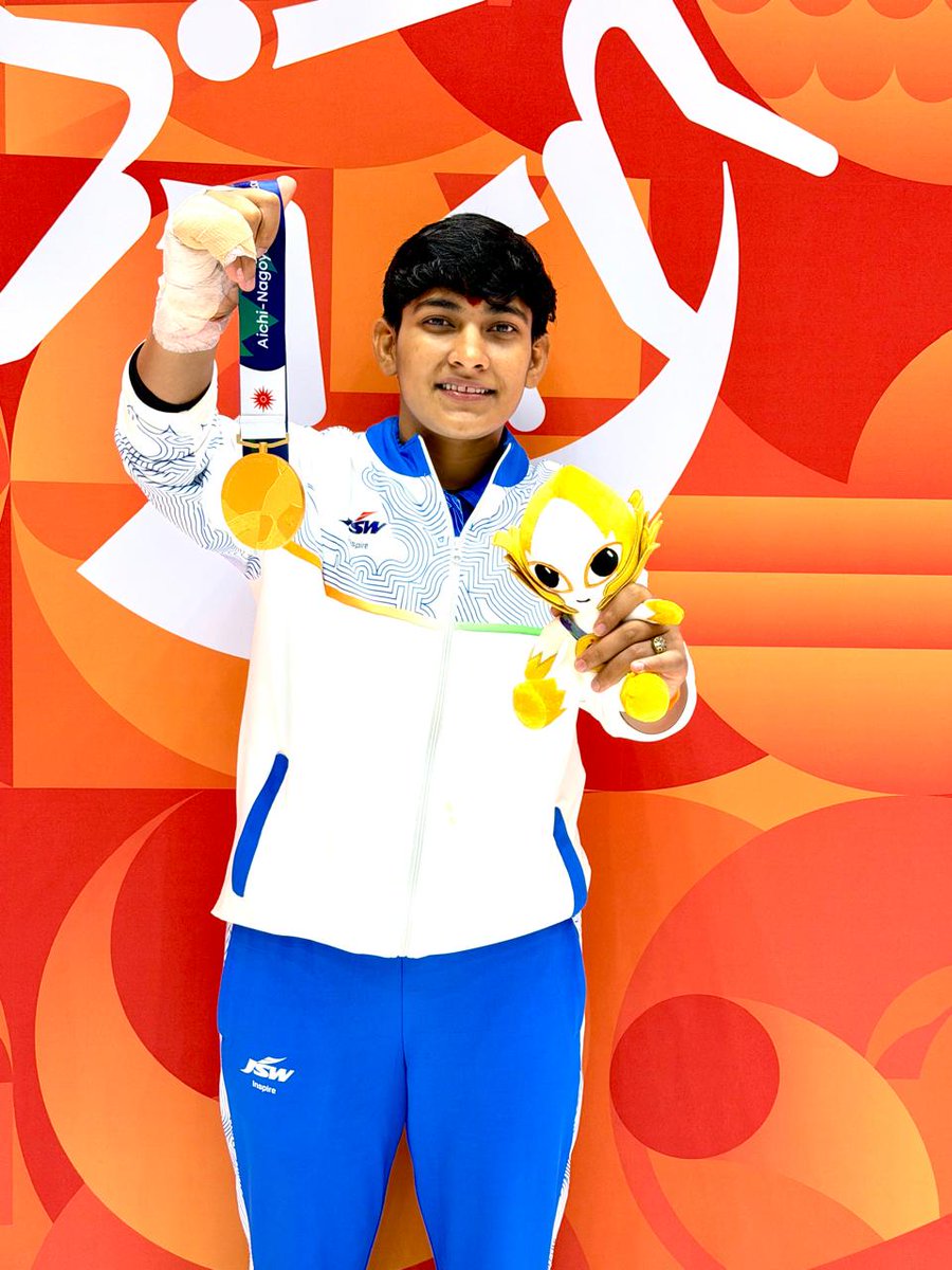 BSF_India's tweet photo. Seema Prahari Manisha made India &  BSF Proud

Constable Manisha Kumari of BSF, a member of the Indian Women's Kabaddi team, made the Nation & BSF proud by winning Gold🥇at the Asian Games 2026, Japan. India defeated formidable Iran in final.

A regular playing member of the team, Manisha 
exhibited exceptional skill, expertise & team camaraderie to make India triumph over its opponents. 

DG BSF and the entire Prahari Pariwar extend their heartiest congratulations to Manisha Kumari and the Indian Women’s Kabaddi Team for this outstanding achievement and for bringing laurels to the Nation.
