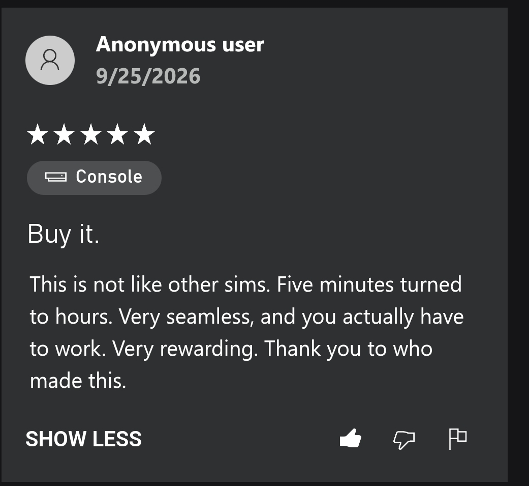 Ritual_Int's tweet photo. Moments like these make #indiegamedev all the more worthwhile - someone thanking you for having done the work that you did.

Words cannot express how uplifting this is, so simply: thank you, too, kind reviewers. https://t.co/UXyWM4mHJd