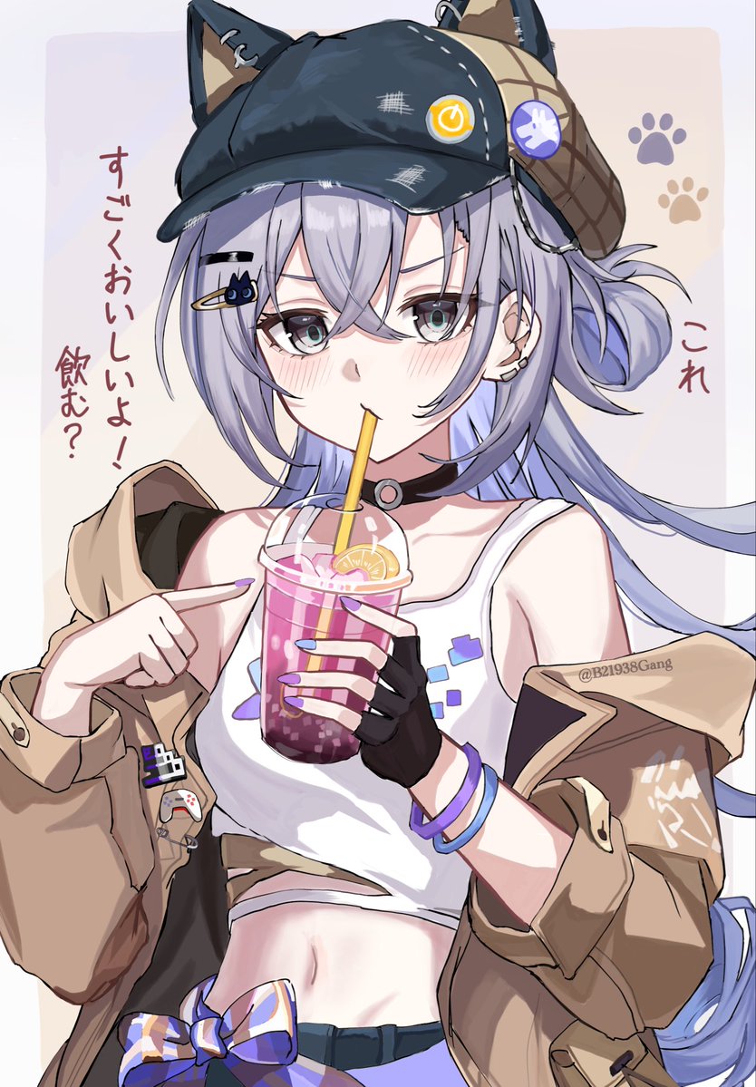 B21938Gang's tweet photo. 銀狼🐾☕️
#HonkaiStarRail #SilverWolf https://t.co/ohJZvl3VSg