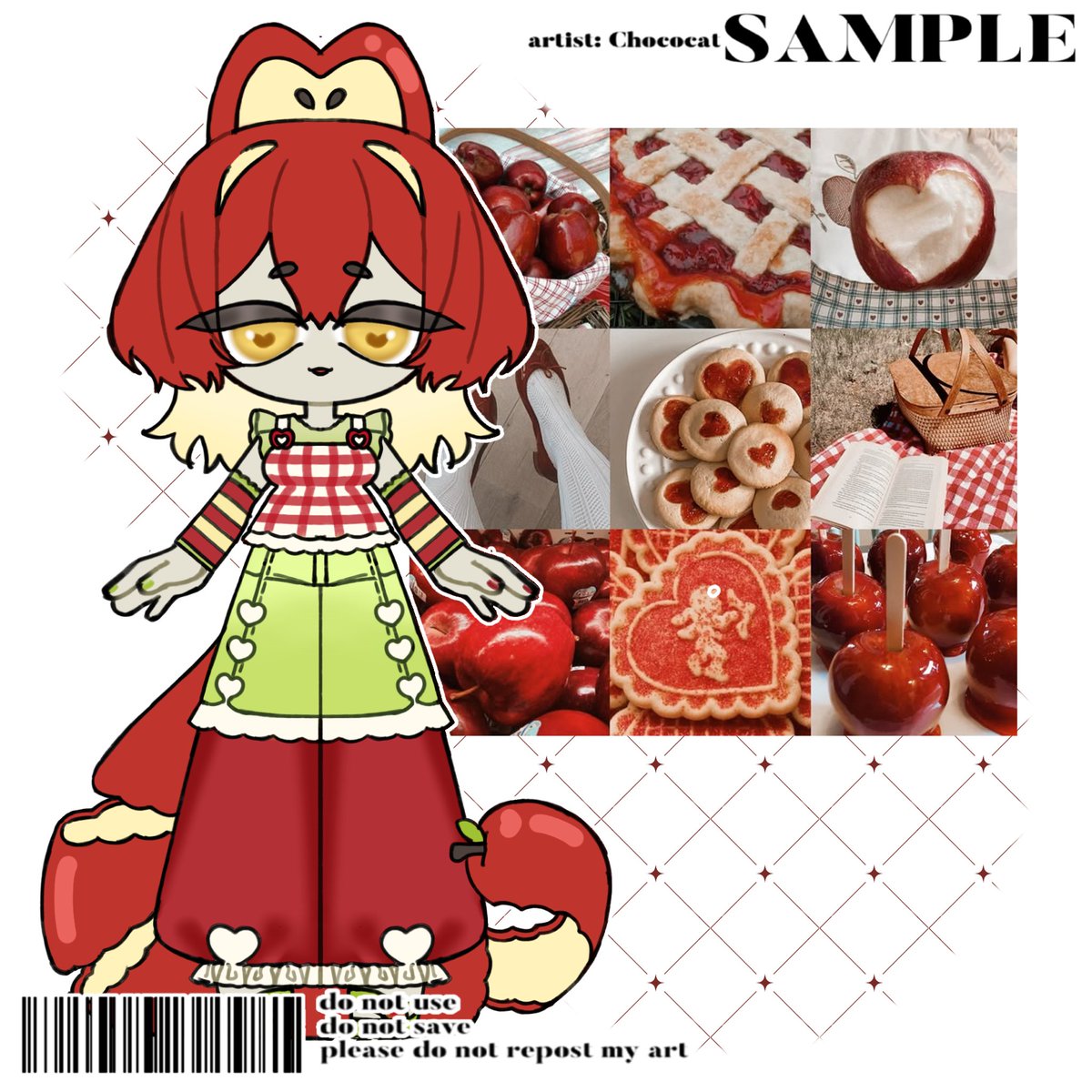 Chococat_adopt's tweet photo. 🍎🍀

#adoptables​ #adopt  #ibispaintx​ #OC ​ #characterdesign https://t.co/DCGCgiXqz0