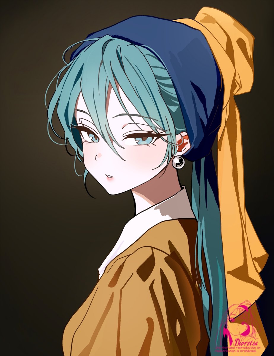 dixretsa's tweet photo. 名画 × #初音ミク https://t.co/r2VARMJIvl
