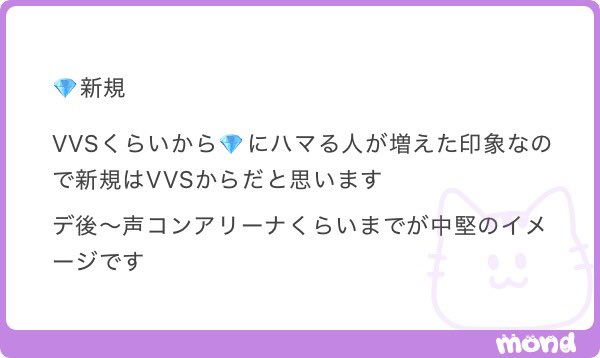 mero_0ou's tweet photo. 💎新規いつから https://t.co/T8YTFonnEO