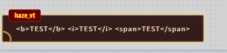 haze_vt's tweet photo. <b>TEST</b> quick test to see if your widget treats messages like html

..actually there's no way people's chats become bold from this right???? 

what are people coding???? https://t.co/WdlxN8SFZt