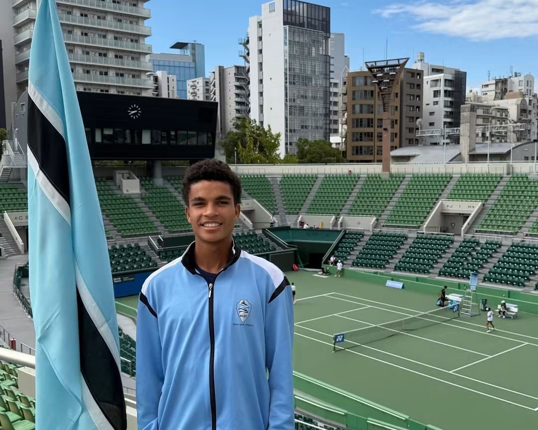 linkiekas's tweet photo. 🎾🇧🇼 Ntungamili Raguin becomes the first tennis player from Botswana to reach a J500 FINAL🔥🚀 He defeated Hyu Kawanishi🇯🇵 6-0, 6-3 at Osaka, Japan 🇯🇵

❌️Defeated the #1 seed in QF
❌️Defeated the #4 seed in SF

Let's go Ntunga 👏💎 One more match✨️🇧🇼🇧🇼
📷BTA
#TeamBotswana https://t.co/AFajBfyW3f