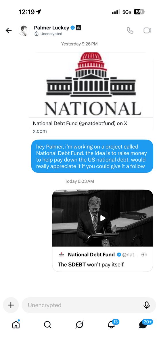 ericbolling's tweet photo. Hacked again. 
My apologies for the posts and the mass DMs sent. 

See just a couple of the hacker’s DMs https://t.co/0qNIhU1ik6