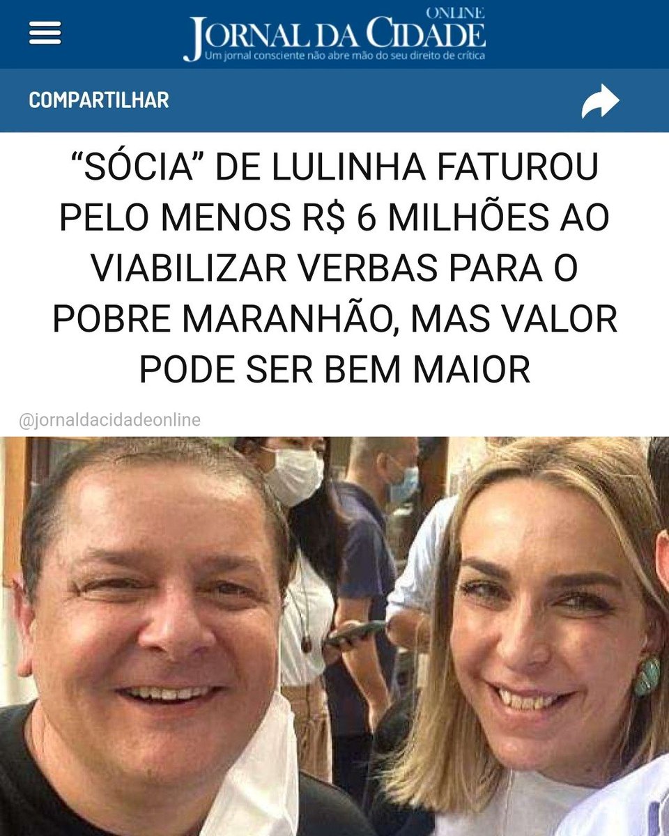 Tania120510's tweet photo. @MidiaConservada Lula é Roberta Luchsinger https://t.co/A3Vyu7ASWK