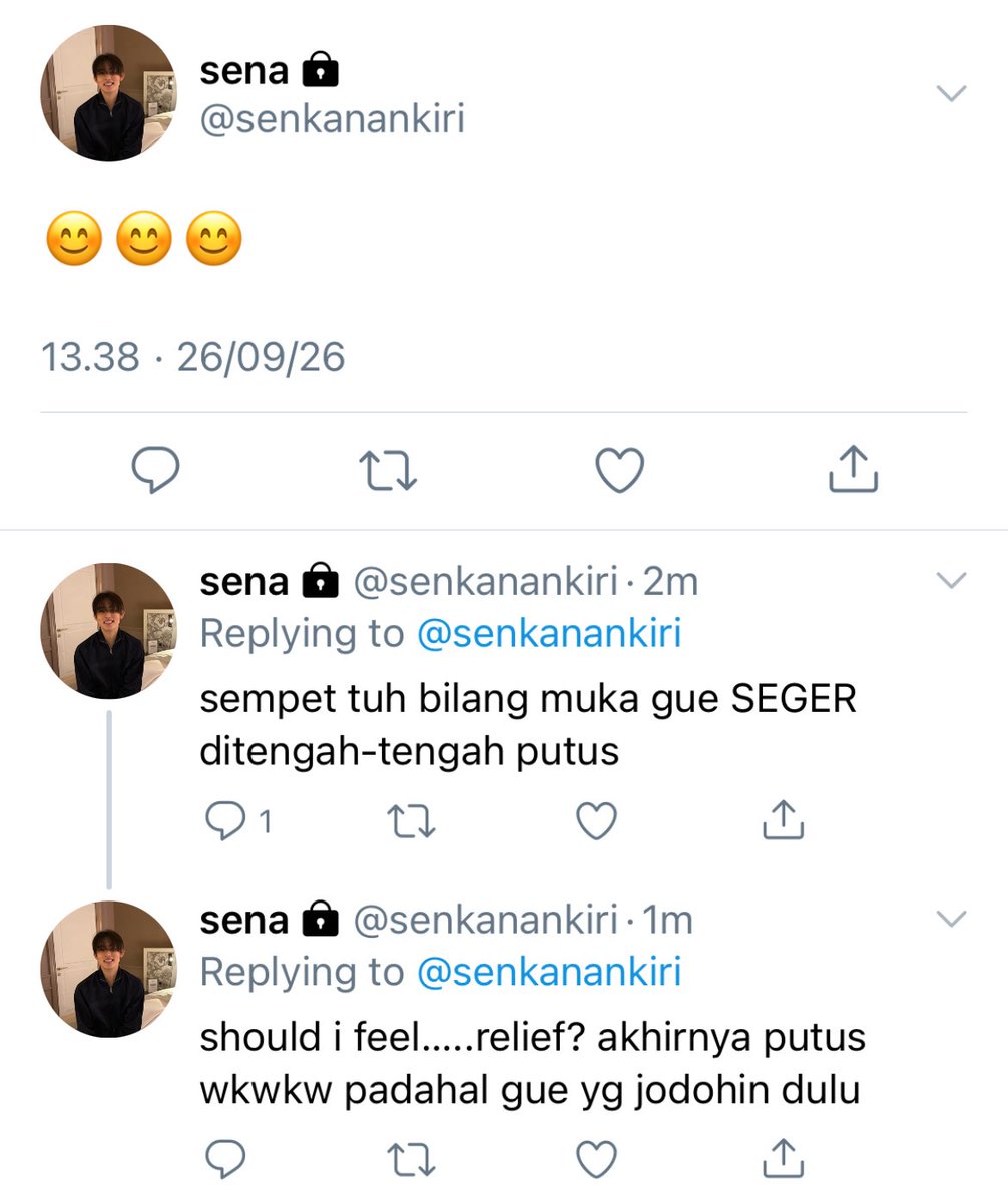 3LLAOFTHEVALLEY's tweet photo. #keonhyeon few tweets au
sampai lampu kota padam series.

bagian i.

tentang galang dan hati yang baru saja patah https://t.co/1vgDfqPb9X