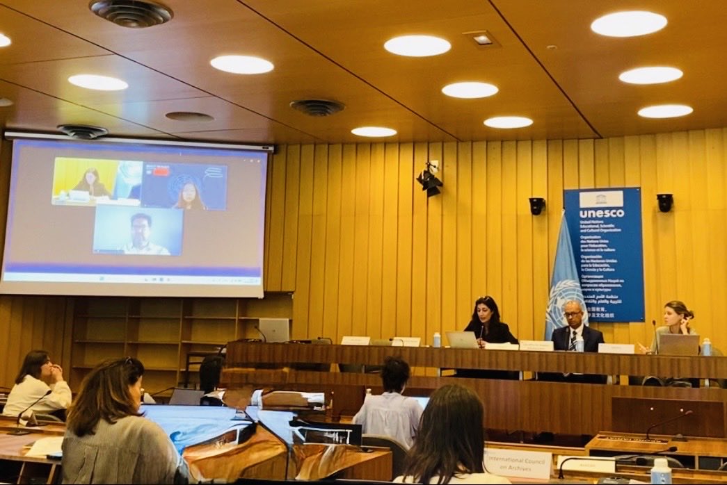 LilyNeyestani's tweet photo. Culture is key to resilience, yet often overlooked during crises. Last week I joined #UNMAS, #UNDRR & #UNHabitat @UNESCO to explore how harnessing heritage & skills can help embed #culture and #education across crisis preparedness, response & recovery. https://t.co/8PBIWQZgdP