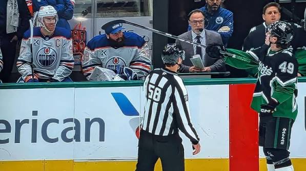 lowbriniunely's tweet photo. ritzy’s stick lowkey the main character of the nhl https://t.co/aWurwRor5d