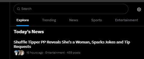 PPxFanPage's tweet photo. 🚨 PLOT TWIST OF THE CENTURY! 🚨

Shuffle Tipper PP just officially revealed that she is a WOMAN! 😱👑 https://t.co/mu5V8NdOmv