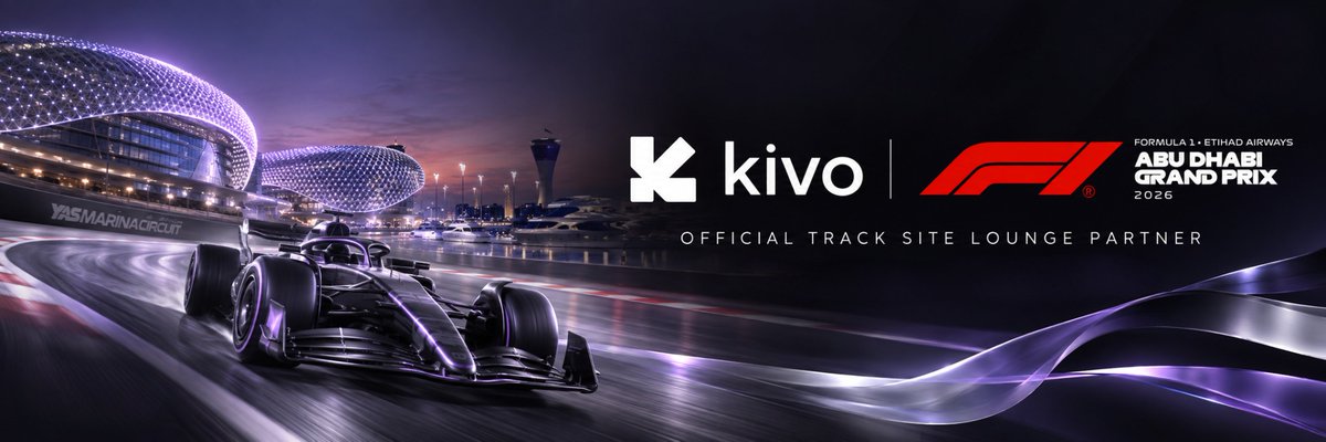 KivoSocialLayer's tweet photo. The final lap hits different in Abu Dhabi.

Kivo is coming.

Yas Marina Circuit · Abu Dhabi Grand Prix 2026

#Kivo #AbuDhabiGP #F1 https://t.co/vePo7pgSQd
