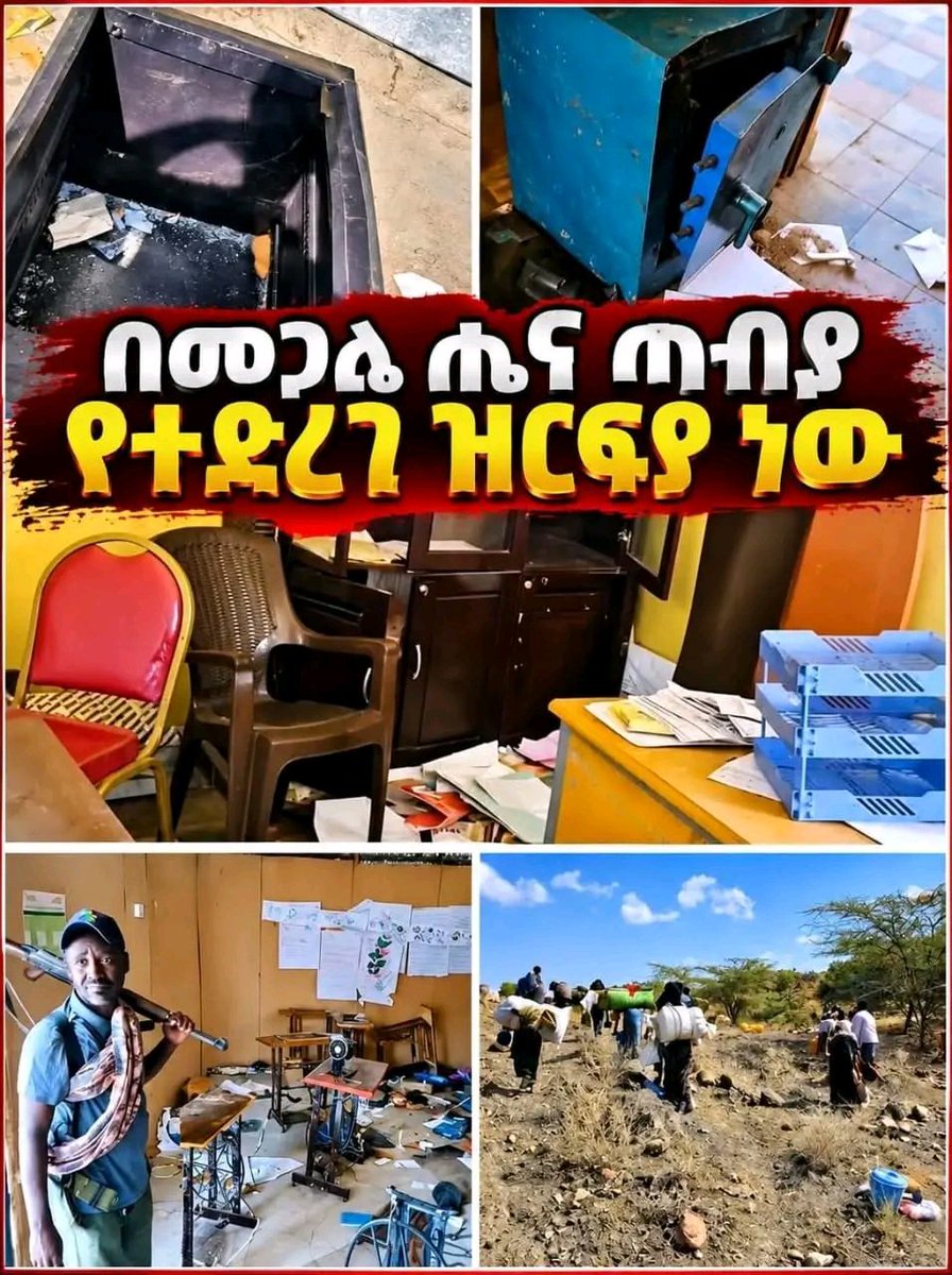 Ebrahim41815290's tweet photo. አሳዛኝ ዜና ‼️

በአፋር ክልል አብዓላ እና መጋሌ ወረዳዎች በንጹሐን ዜጎችና በህዝብ መሰረተ ልማቶች ላይ የተፈጸመው ዘግናኝ ጥቃት እና ዝርፊያ በጽኑ ሊወገዝ የሚገባው ከባድ ወንጀል ነው

#Afar #Megale #Abala
#JusticeForAfar #AfarUnderAttack #StopWarCrimes https://t.co/0k68vtjaCg