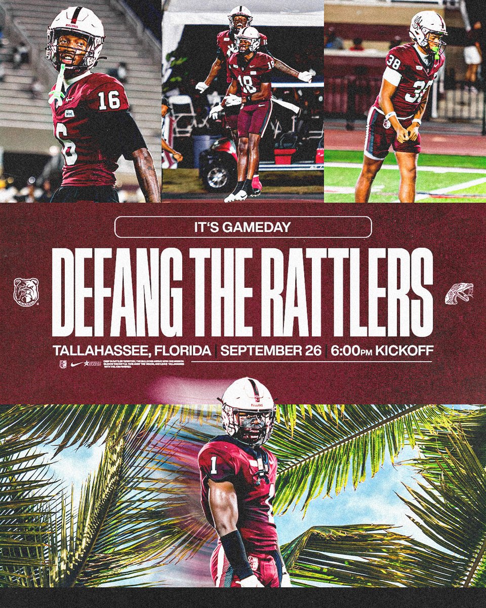 AamufbR's tweet photo. 𝐈𝐭’𝐬 𝐆𝐀𝐌𝐄𝐃𝐀𝐘 &amp; 𝐭𝐡𝐞 𝐃𝐀𝐖𝐆𝐒 𝐚𝐫𝐞 𝐇𝐄𝐑𝐄 🐶🌴

🆚 𝐅𝐥𝐨𝐫𝐢𝐝𝐚 𝐀&amp;𝐌
📍 𝐓𝐚𝐥𝐥𝐚𝐡𝐚𝐬𝐬𝐞𝐞, 𝐅𝐋
⏰ 𝟔:𝟎𝟎 𝐏𝐌 𝐂𝐓

#𝐃𝐚𝐰𝐠𝐍𝐚𝐭𝐢𝐨𝐧 | #𝐃𝐚𝐂𝐡𝐚𝐬𝐞 https://t.co/KuGTpAeTzR