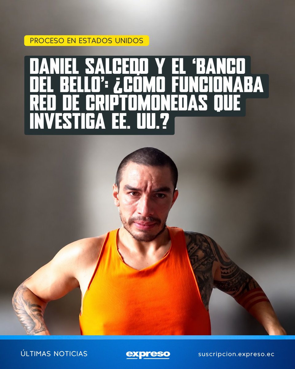 Expresoec's tweet photo. En la audiencia de extradición hubo revelaciones sobre alcance de la operación de Daniel Salcedo. "Banco del Bello" se remonta a un testimonio en el cao Purga.

La nota completa 👇
https://t.co/XCVtAUNLtM https://t.co/t2dy5XcfvW