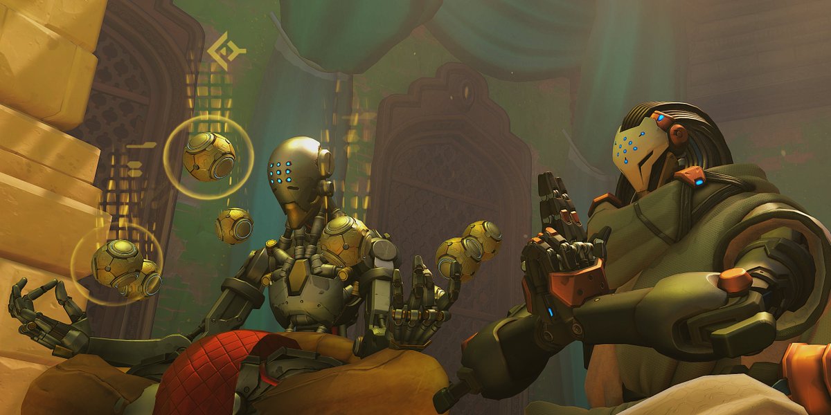 TheGabytron's tweet photo. Meditating Monks #ramyatta #overwatch https://t.co/cWwCI0XElZ