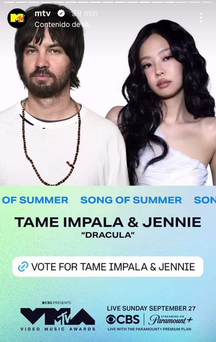 Rosiesmilecute's tweet photo. VAYAN A VOTAR POR "DRACULA"

- Entren al Instagram de MTV, haz clic en el enlace del story de Drácula y listo https://t.co/NPJSv1p08e