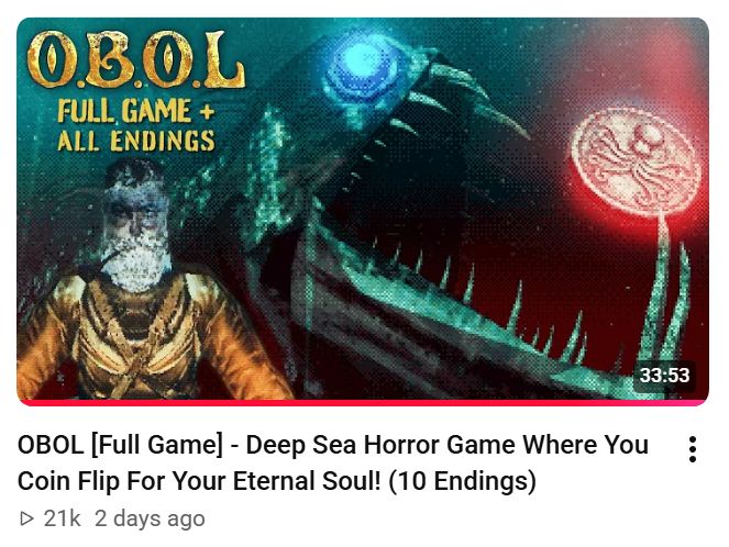 mreliptik's tweet photo. Got blessed with a second video from AlphaBetaGamer about O.B.O.L 🔥 https://t.co/9lILXiAMTh