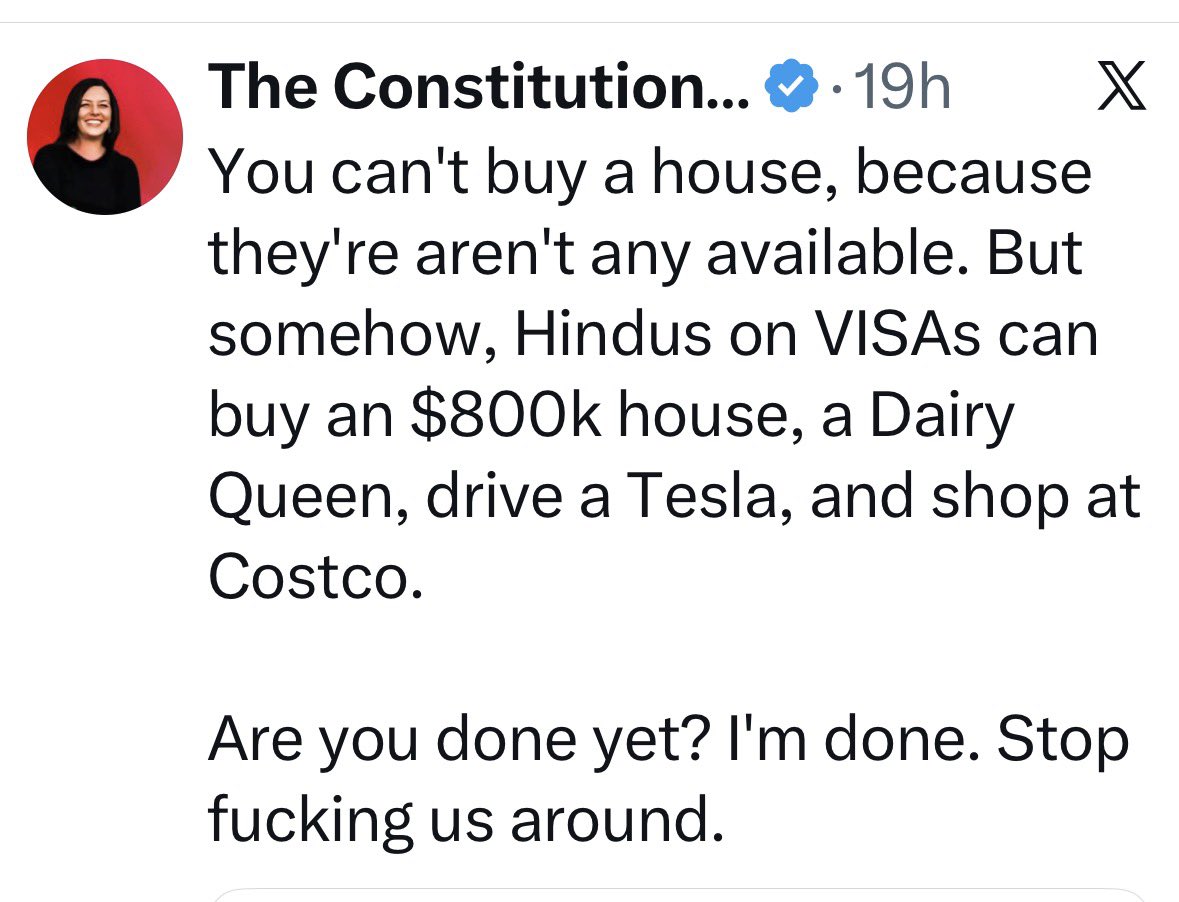 cturnbull1968's tweet photo. These people really think that if they deport Dr. Patel, they will be living in his home and doing surgery the next day. 

We have a serious education problem in our country and this really needs to be the center piece of the Democratic platform in 2028. https://t.co/3NtApnKJVJ