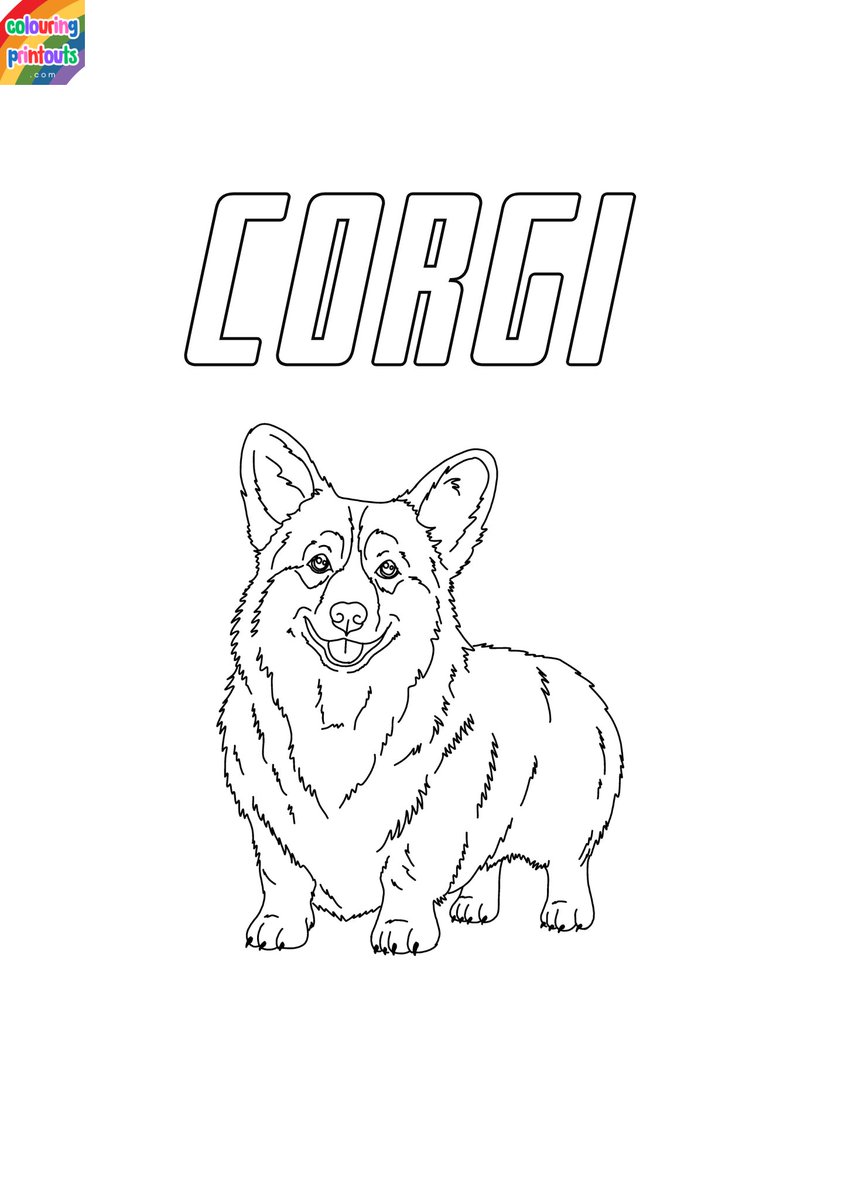 colouringprint's tweet photo. Coloring Pages of Corgis 
Download : https://t.co/W687Yon1Sj

#ColoringPages #Corgis https://t.co/EQO8pT8kRN