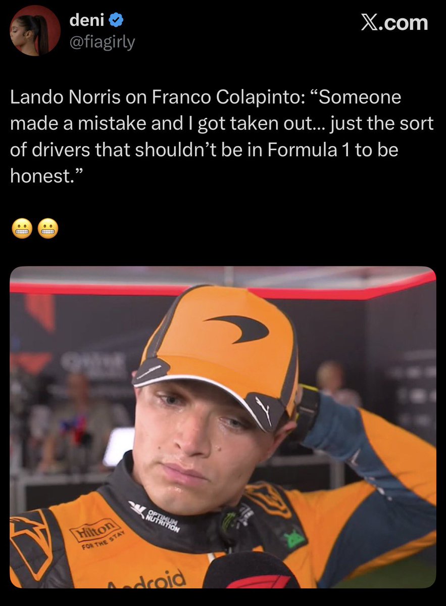 Auss1eAssass1n's tweet photo. a coke rant from a driver with a victim complex and gifted wdc VS the mindset of a real champion https://t.co/VU1VY8MRwe