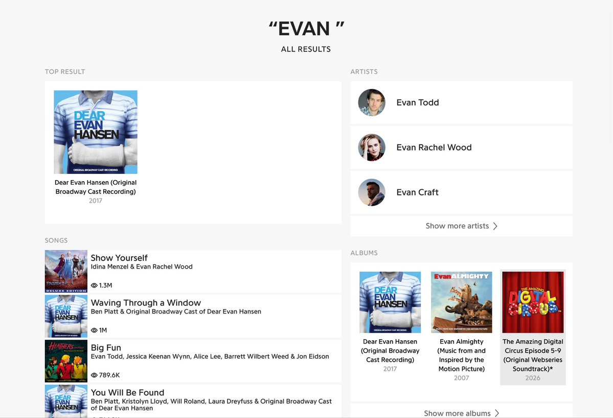 Ritabtzdtn's tweet photo. It’s funny that Genius doesn’t even know who Evan is unless you add “ENHYPEN” to the search. 😭 https://t.co/QMADpzGpUW