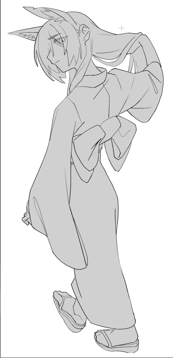 pearMowabb's tweet photo. 着物カンナwip#2
折れるかも https://t.co/FacixKjIhQ