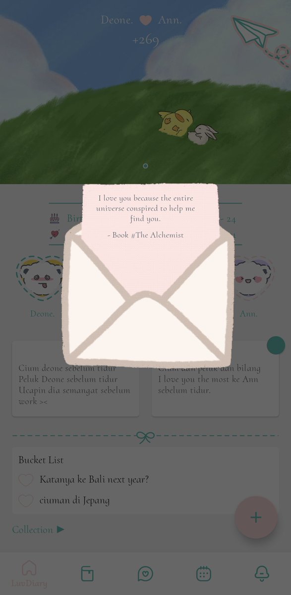 Erosvoire's tweet photo. Boyfriend and I decided to maintain our relationship more, so we've tried couple's calender and diary! We both tend to forgot little things, and so the best way to make it up is to make a little note and plan our future date list (We can also send letters for future self too!) 🤍 https://t.co/nqHj3KF5M4