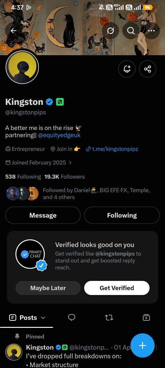 JJ0rske's tweet photo. @Danieltrades @berkayglife @EquityEdgeUK @kingstonpips @deartrader__ April 6

All task Done and completed successfully https://t.co/nN3JTID6ci
