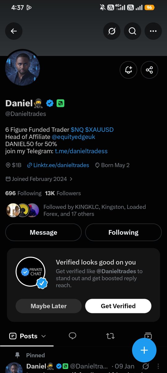 JJ0rske's tweet photo. @Danieltrades @berkayglife @EquityEdgeUK @kingstonpips @deartrader__ April 6

All task Done and completed successfully https://t.co/nN3JTID6ci