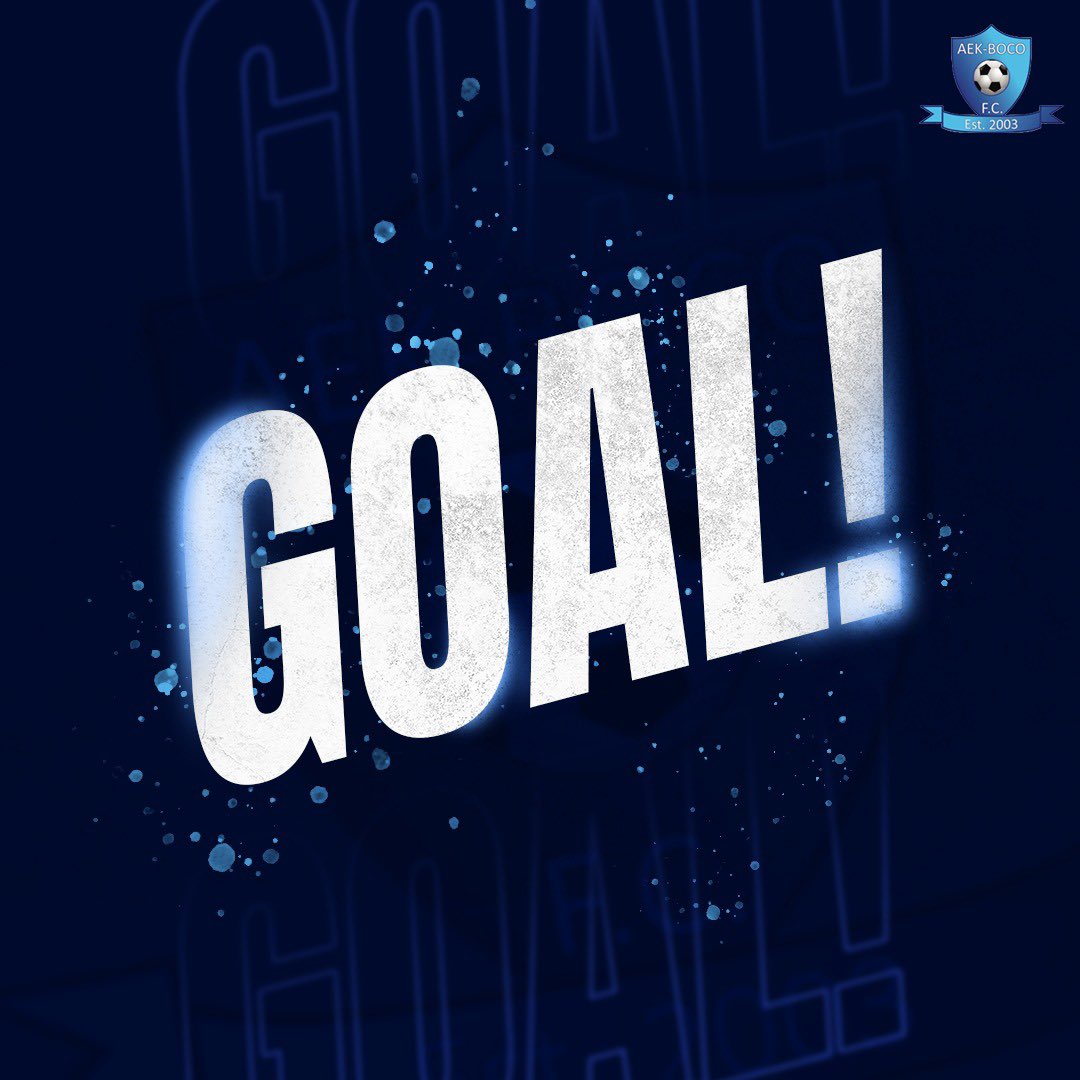 aekbocofc's tweet photo. 𝗚𝗢𝗔𝗟! ⚽️🐻🔵

BOCO make it four! Adam Buckley gets on the scoresheet to extend the lead! 🔥

AEK-BOCO FC 4-0 Mendip Broadwalk FC

#UPTHEBEARS https://t.co/bV7vLx1x3y