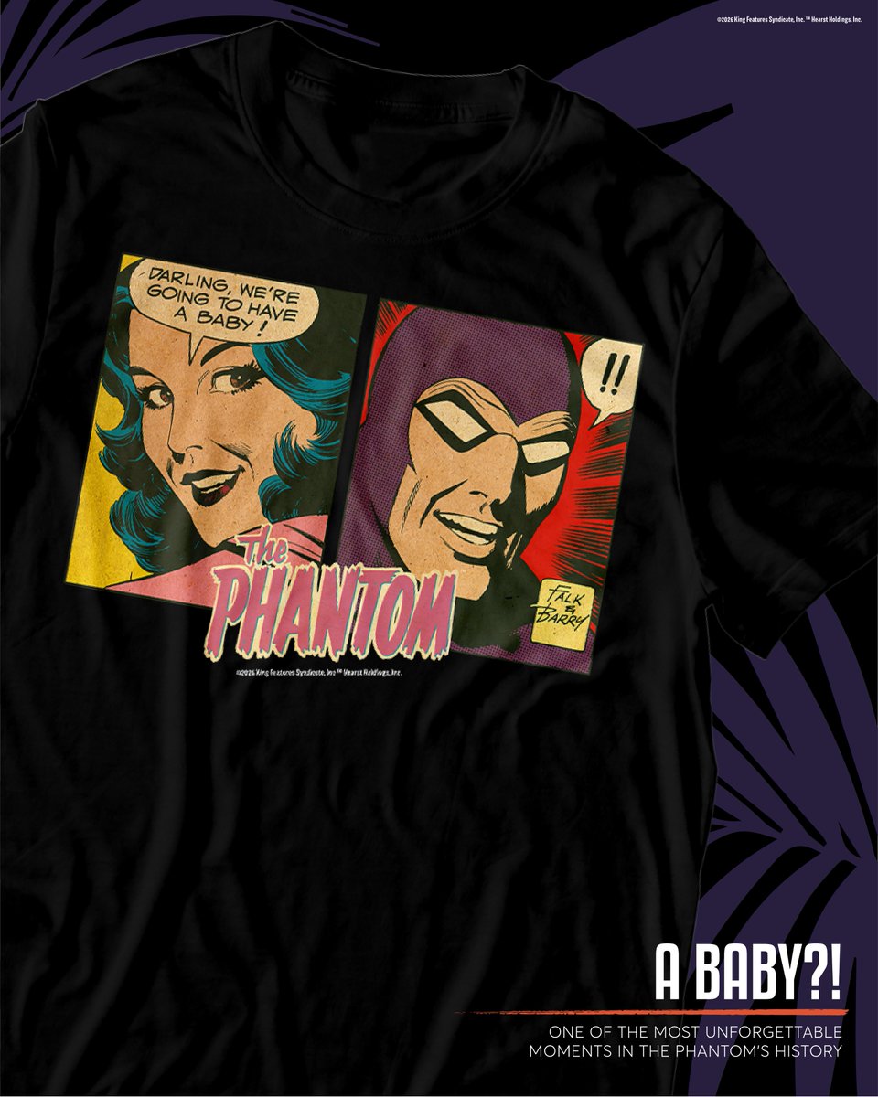 superfanus's tweet photo. The official The Phantom collection is here.
Designed for the fans who never forgot and the ones just finding out.
Shop now →https://t.co/SiO6HmJN2j

@ThePhantomComic 
#ThePhantom #SUPERFAN #GhostWhoWalks #Comics #Merch https://t.co/dVrdoEgJWp