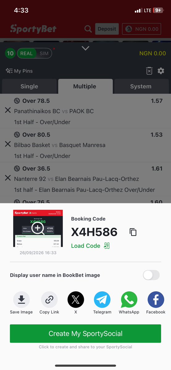 Ebentweets1's tweet photo. 124 odds 
74 odds 
47 odds 
@Mrbankstips @Ekitipikin @chriscxss @BETFUSE1 @LouieDi13 @deefuser @mrbayoa1 @officialmoore7 https://t.co/BhlvZYMtwi