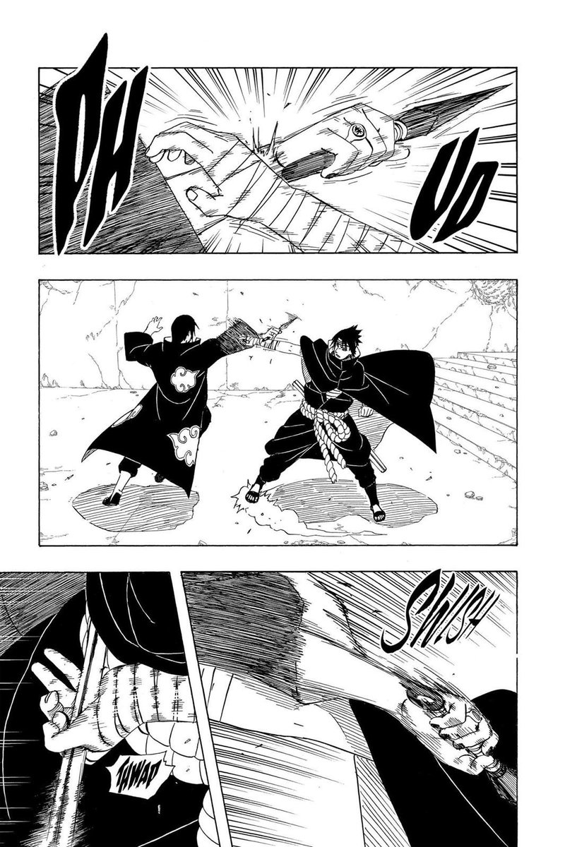 hatakesant's tweet photo. A coreografia de ação dessa luta é genial, cinematográfica, criativa e fácil de ler

É tão boa q o anime nem precisou criar cenas novas pra complementar o mangá. Virou um storyboard perfeito pro anime https://t.co/fZPlfqNvTm
