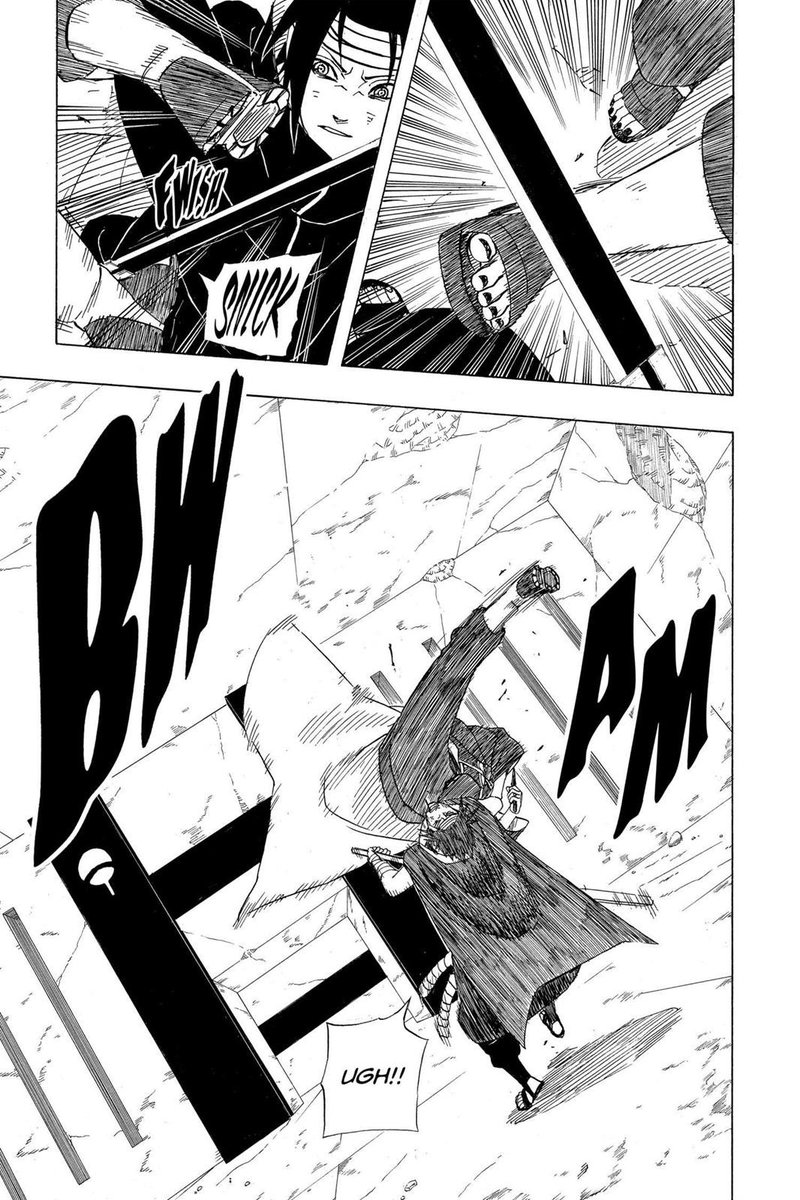hatakesant's tweet photo. A coreografia de ação dessa luta é genial, cinematográfica, criativa e fácil de ler

É tão boa q o anime nem precisou criar cenas novas pra complementar o mangá. Virou um storyboard perfeito pro anime https://t.co/fZPlfqNvTm