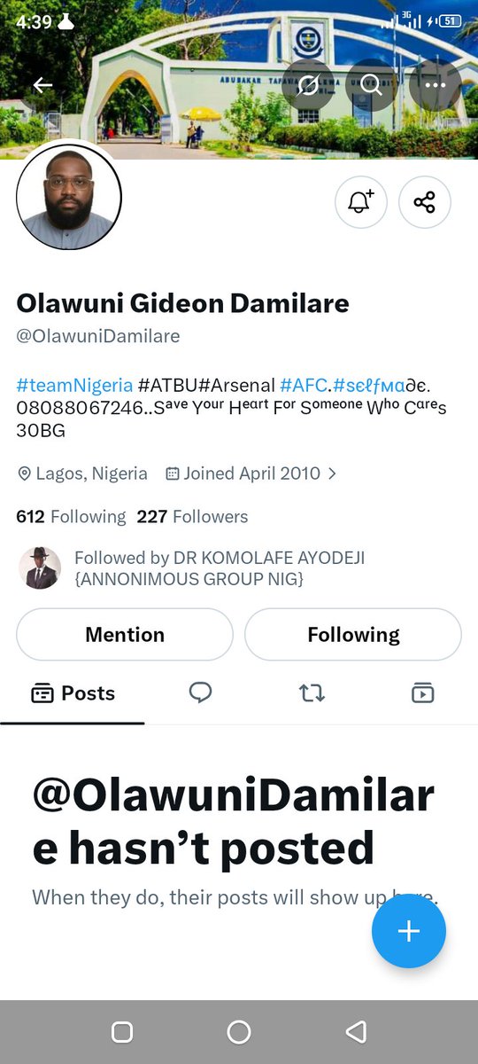 confiteddii's tweet photo. @NextNigeriaPre @OlawuniDamilare @Youroracle1 @MPFRANK Following ✅ replying from my 2GB Ram smart 8 phone wei the hang like mad 😩 that why I'm late 

8028201011
Moniepoint 
Confidence Abur
God bless sir https://t.co/8iiTyNdAXK