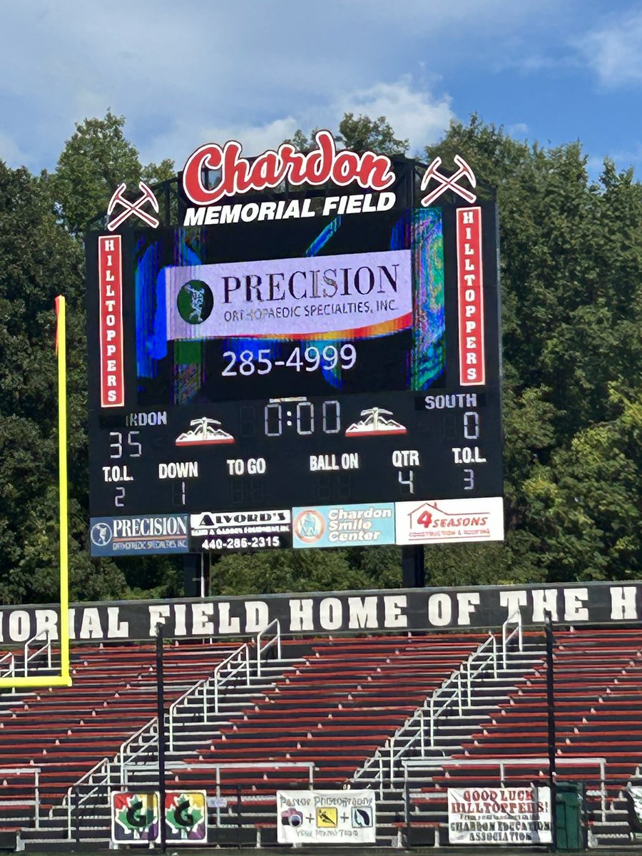 topperfb's tweet photo. Proud of our JV Hilltoppers and their 35-0 home win over Willoughby South today! https://t.co/BCtF1RIIcr