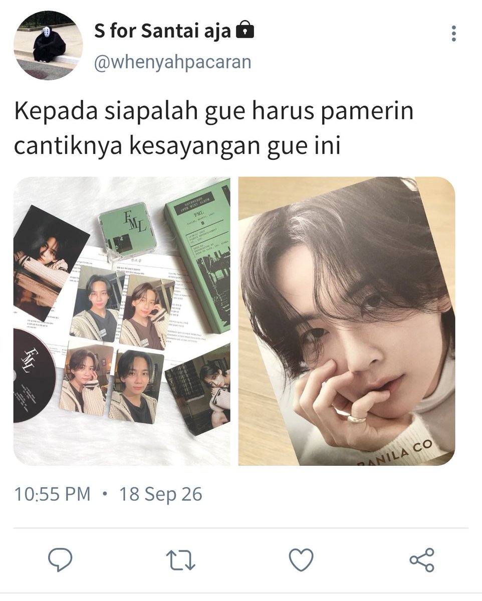 bluetifullysoul's tweet photo. ― Jeongcheol/Cheolhan
few tweets au
   from ; Hello, My Lovely Fans!

Perkara shipper https://t.co/HFaouAtcip