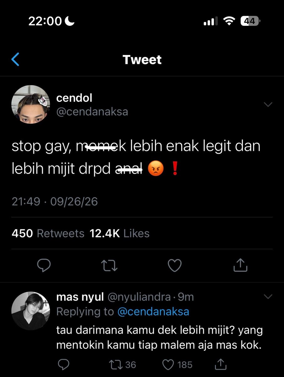 rulhyul's tweet photo. #nyulrul three tweets au 🔞

cendol &amp; mas nyul back. https://t.co/KYRV1H8ALN