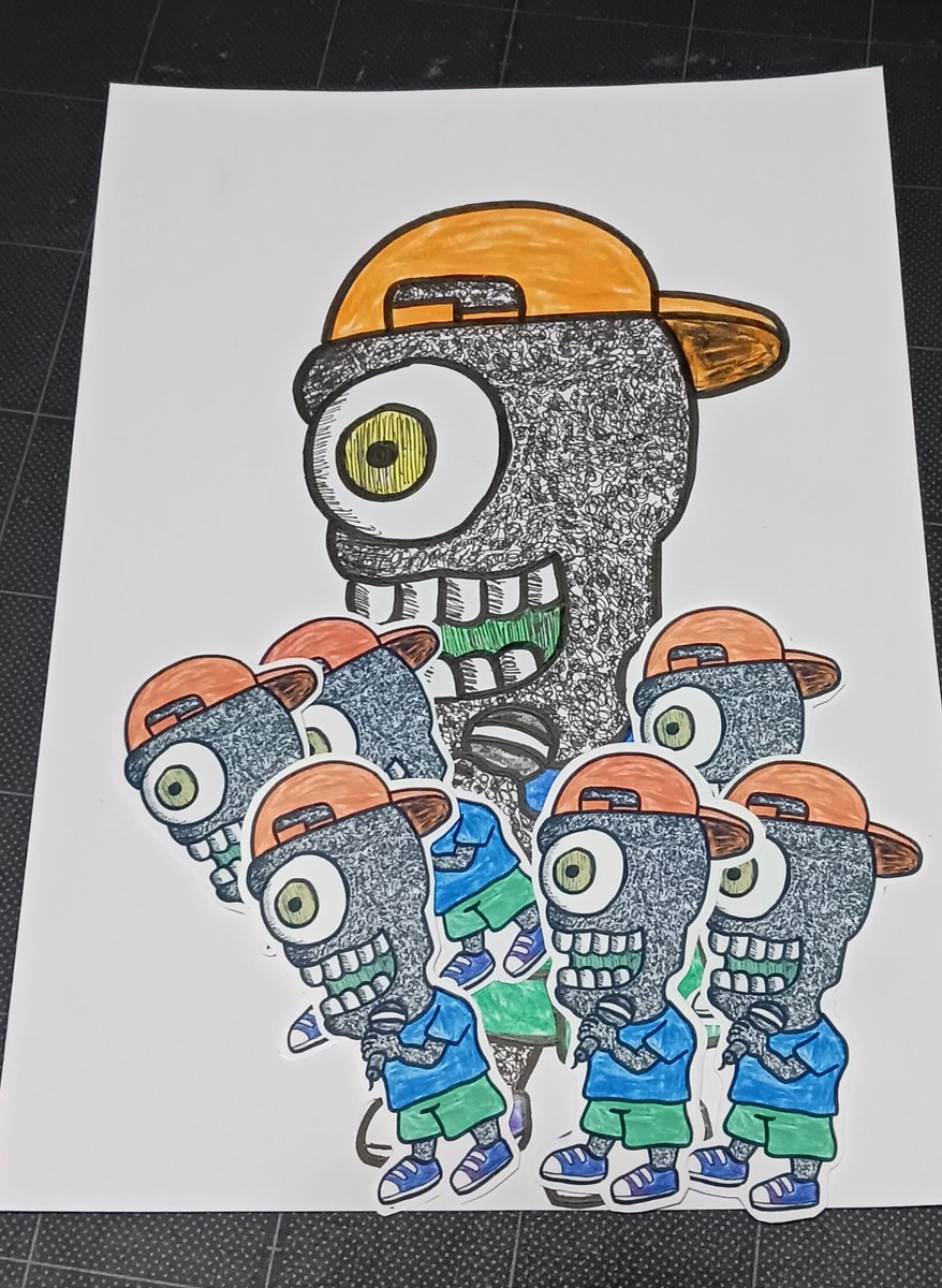 niigata_JASON's tweet photo. ステッカー新作完成😆
#ステッカー
#scribbleart https://t.co/bBfYVS59L2