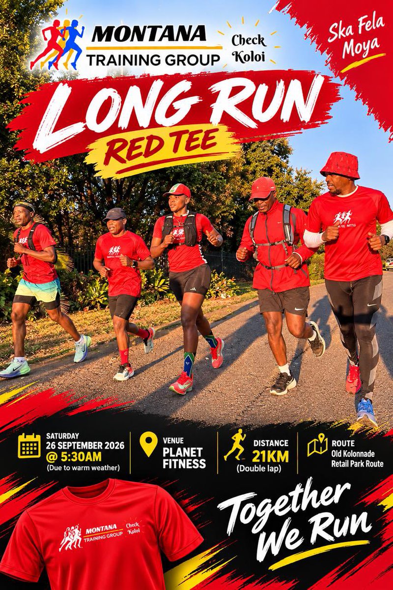 Monchu052's tweet photo. @ke_kgoshigadi . Hey Skeem Saka aka my l❤️ve. Wow!! I enjoyed that mmane Helen Folasade Adu aka Sade song while washing car after an easy 21km le my family MTG @MTG_running . Skeem bare otla neng to run with us ? #PowerExperience https://t.co/HgMufG8xG8