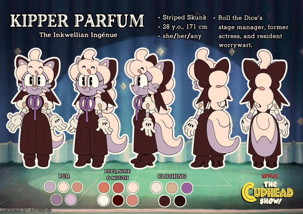 peachykip's tweet photo. Reintroducing…Kipper Parfum! 🦨🎭 https://t.co/rm7yuUjj7W