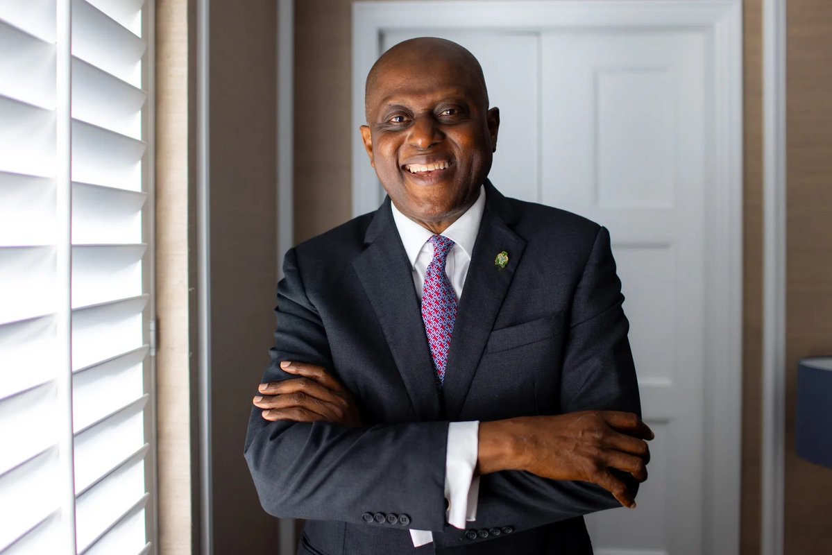 Officially_Kriz's tweet photo. Today's Spotlight: Olayemi Michael Cardoso

He is the Governor of the Central Bank of Nigeria (CBN) and Chairman of CBN Board of Directors and the Bankers' Committee.

He's held Chairman/Director roles at:

• Citibank Nigeria Limited
• MRS Oil
• Chevron Oil Plc
• African Venture Philanthropy Alliance (AVPA)
• Lagos Business School
• Nigerian National Advisory Board on Impact Investing
• Lagos Economic Summit Group
• EFInA (Enhancing Financial Innovation & Access), a financial-inclusion organisation backed by DFID and the Bill & Melinda Gates Foundation.

He was also the Lagos State Commissioner for Economic Planning and Budget (1999–2005)

He holds a BSc. in Managerial and Administrative Studies (with a concentration in Finance and Accounting) from Aston University, Birmingham, UK

And Master of Public Administration (MPA) from the Harvard Kennedy School of Government

He is also a Fellow of the Chartered Institute of Stockbrokers. 

He is an inspiration for the younger generation.