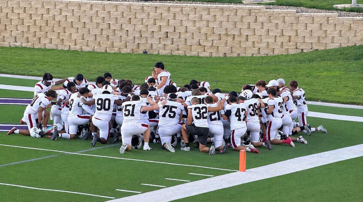FootballLCP's tweet photo. This family is strong. Our standard is strong. District play starts this week and we wouldn’t want to go into with any other group! Go Pirates! https://t.co/uFQgBP7wcx