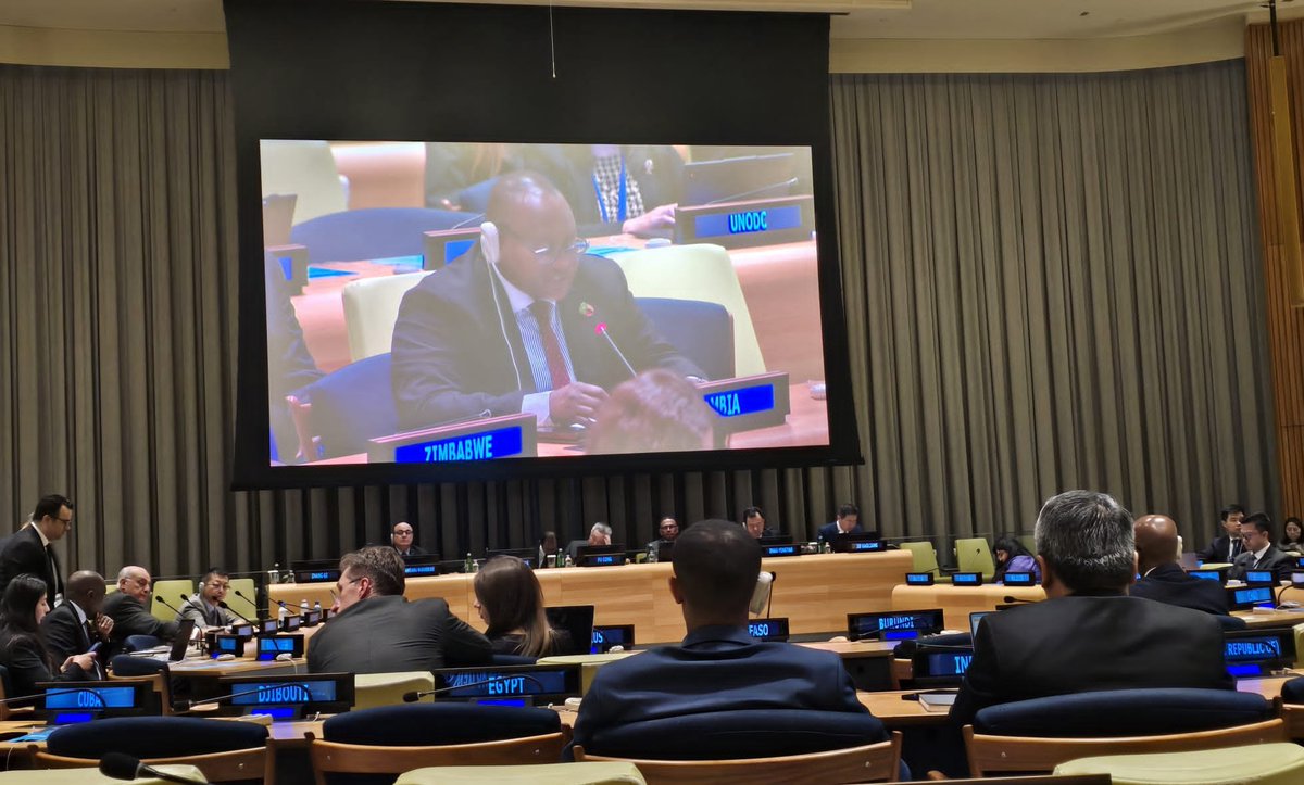 ZambiaMFAIC's tweet photo. On the margins of #UNGA81, Zambia called for stronger, more inclusive and effective development cooperation to accelerate implementation of the 2030 Agenda for Sustainable Development during High-Level Dialogue on the 5th Anniversary of the Global Development Initiative #GDI . https://t.co/eM7R9R4KNv