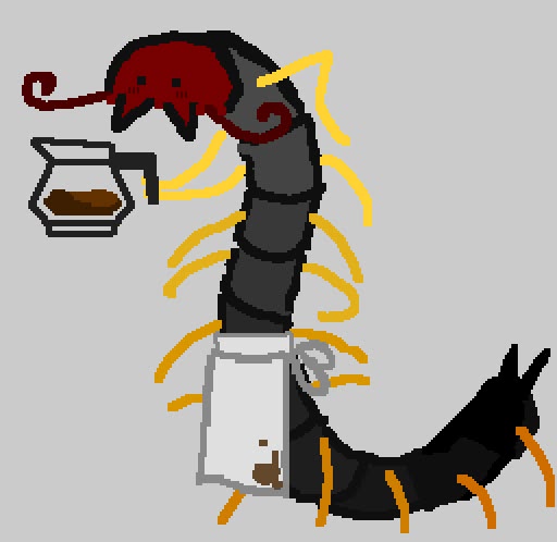 CiderCentipede's tweet photo. @luna_cipherwife My sona works at lazy Susan's diner weekdays and the mystery shack on weekends , mothmans distant cousin https://t.co/LtaYYWlA9w