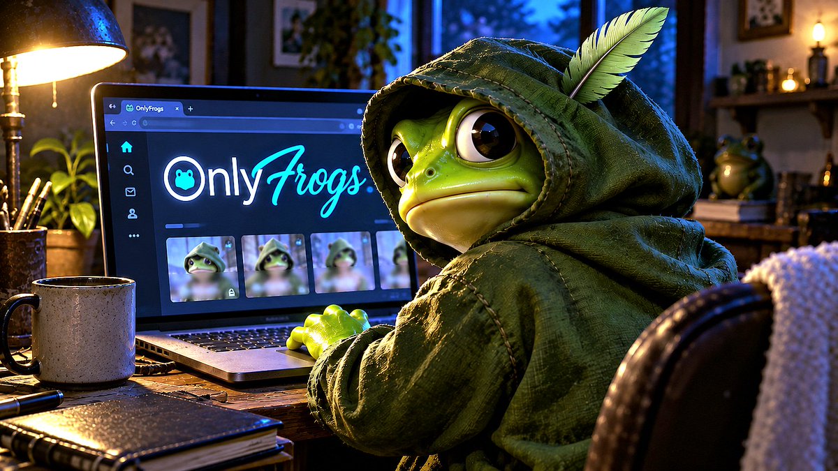 Frog_In_Hood's tweet photo. Account created.

$FIH 🐸🪶 https://t.co/DV2ukct0qw