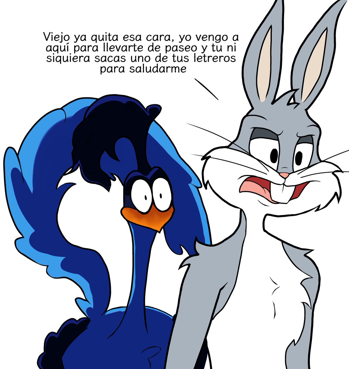 pzzpoto's tweet photo. Este no es el final 👀👀 JAJAJA el correcaminos esperando a que se voltee #wilerunner #wileroad #bugsbunny #coyote https://t.co/GfdTu4COts