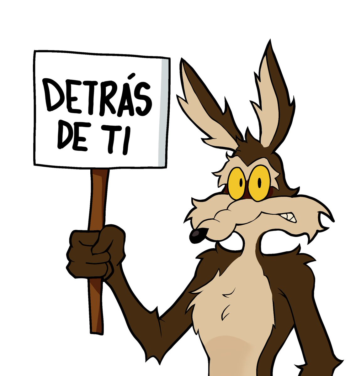 pzzpoto's tweet photo. Este no es el final 👀👀 JAJAJA el correcaminos esperando a que se voltee #wilerunner #wileroad #bugsbunny #coyote https://t.co/GfdTu4COts